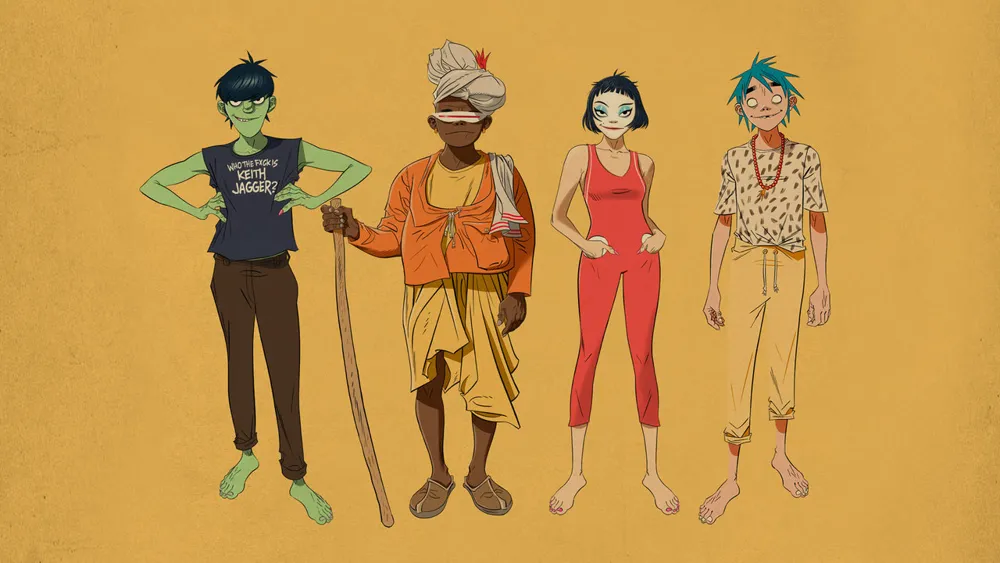 Музыкальное кураторство: Gorillaz на Bandcamp