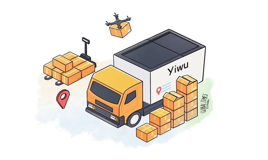 Yiwu запускает новые направления для импорта товаров в электронной торговле в Китае