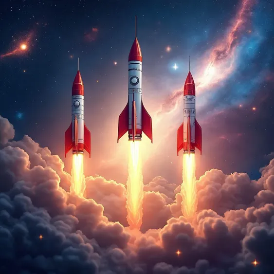 Intensifying Space Race: Titans Clash in Astronautics