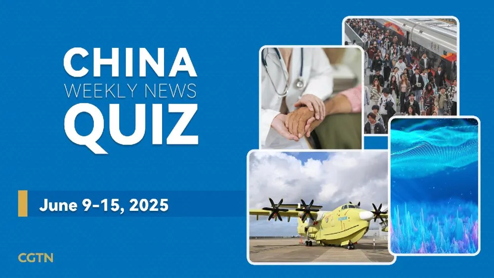 China Weekly News Quiz del 9 al 15 de junio de 2025