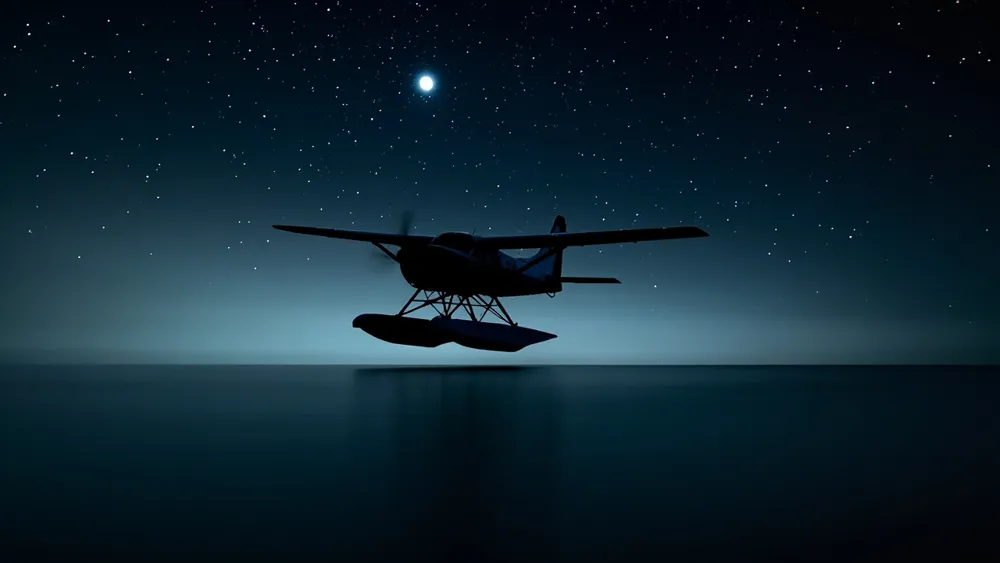 Международная «звезда» прокладывает путь по небу на мощном гидросамолете