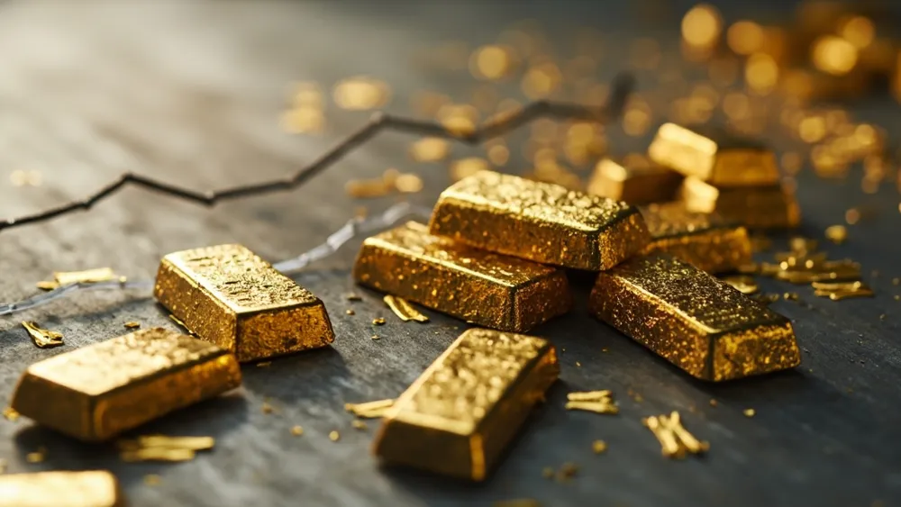 Spot Gold Continues Decline at Market Opening