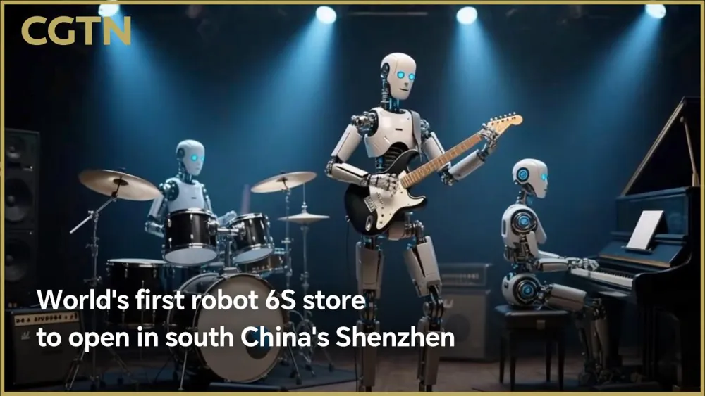 Ouverture du premier magasin 6S robotisé à Shenzhen en Chine