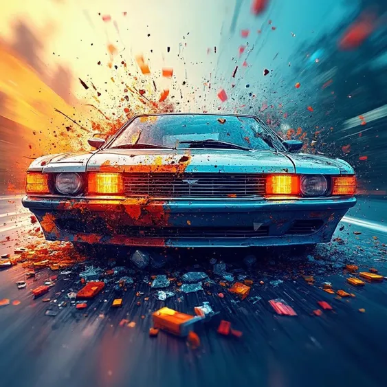 Столкновение Li Auto i8 и грузовика Chery: безопасность под вопросом