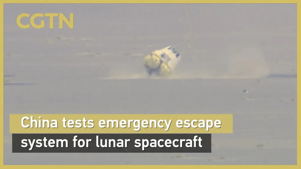 China's Crewed Moon Spaceship Successfully Completes Abort Test