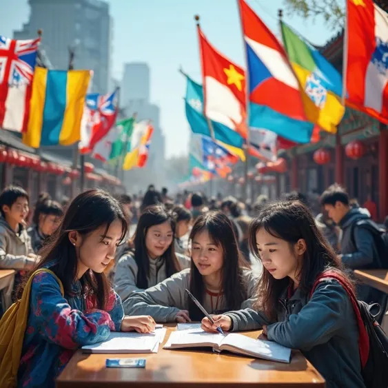 Arbeitgeber in Peking suchen Pläne für internationale Studierende 2025