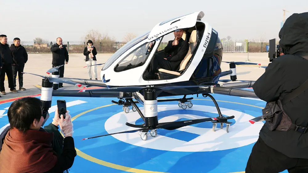 Economía de bajo altitud en China crece rápidamente en imágenes