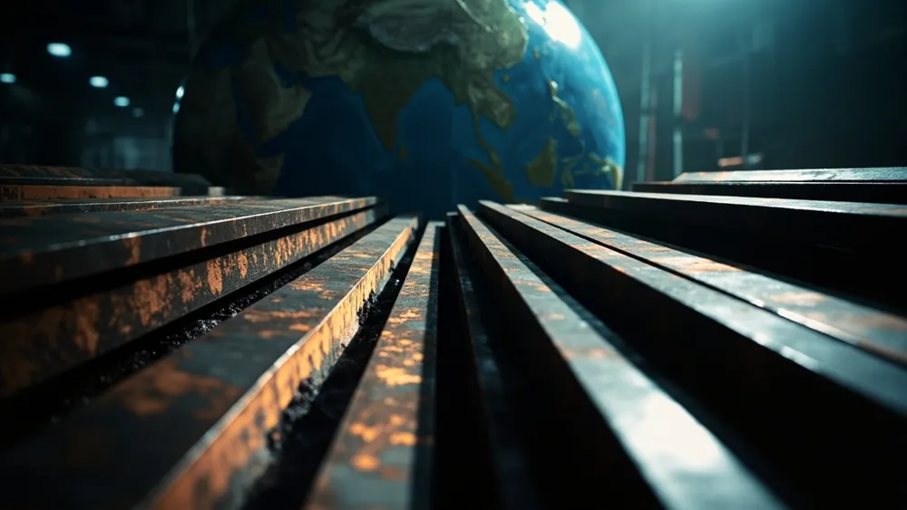 Trump's 50% steel tariffs impact global markets; UK partially protected.