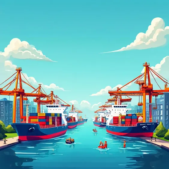 Staatliche Einwanderungsbehörde beauftragt Grenzkontrollen zu sichern bei Zollabfertigung in Häfen zum Feiertag 1. Mai