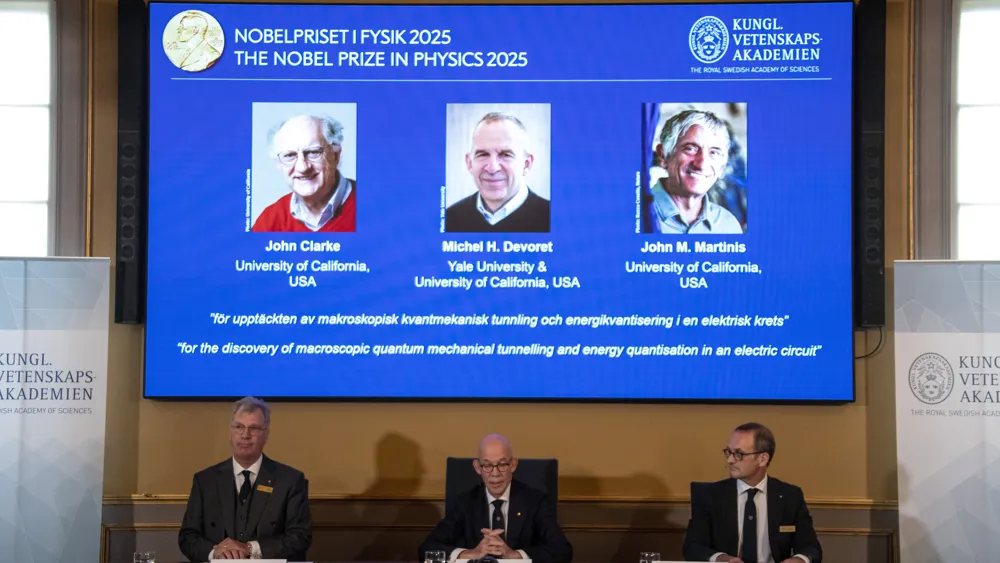 Prix Nobel de physique 2025 récompense des découvertes en quantum
