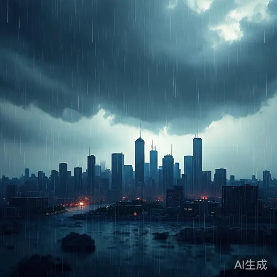 Шанхай вводит желтое предупреждение о сильном дожде