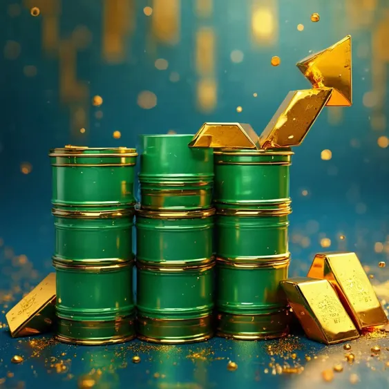 Crude Oil Futures Rise 070 Gold Falls and Silver Gains