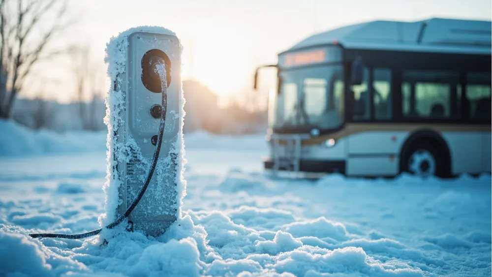 Electric Buses' High Energy Use in Cold Weather Challenges Urban Transport