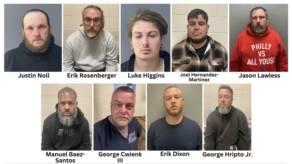 9 Pagans motorcycle gang members arrested for shooting outside Wawa in West Norriton, Montgomery County