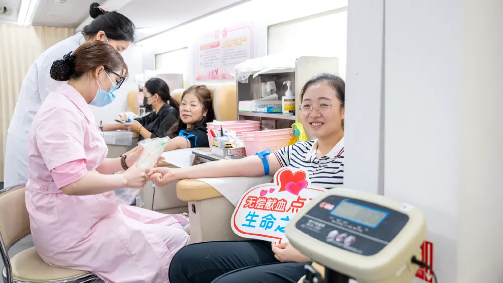 Motivaciones para donar sangre en China en el Día Mundial del Donante
