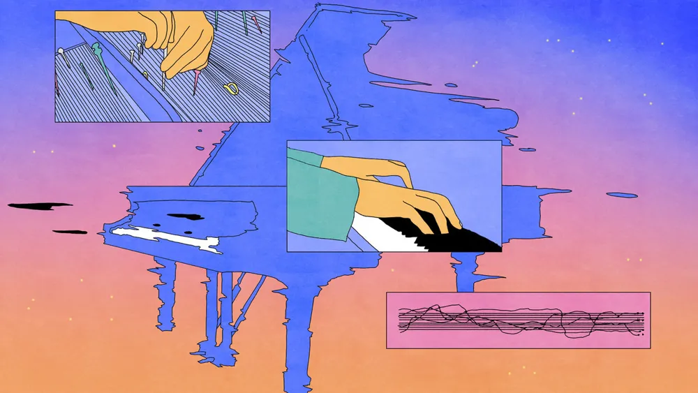 Orchesterleitfaden für vorbereitetes Klavier