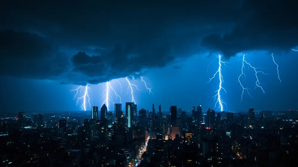 Shanghai Issues Yellow Lightning Warning: Storm Expected in 24 Hours