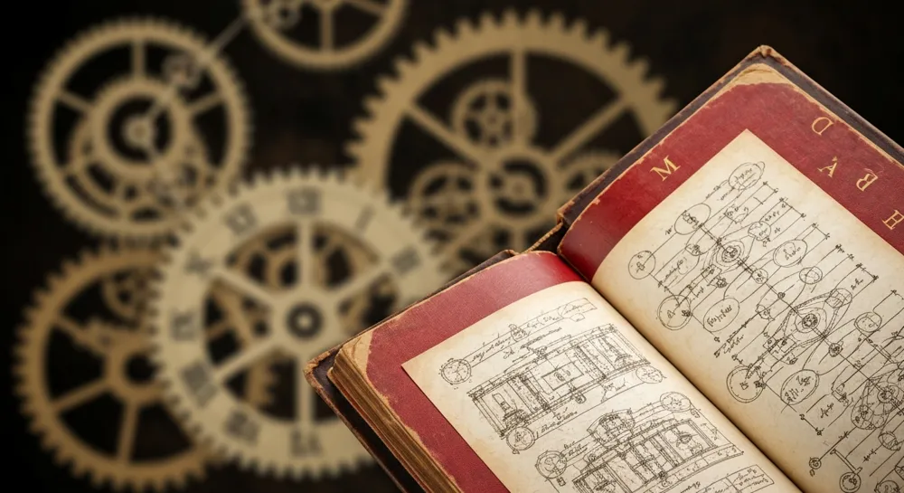 Une balance avec des piles de devises sur un côté.