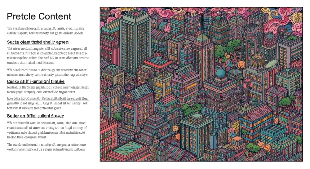 Хаотичный городской пейзаж с оборванными телефонными линиями.