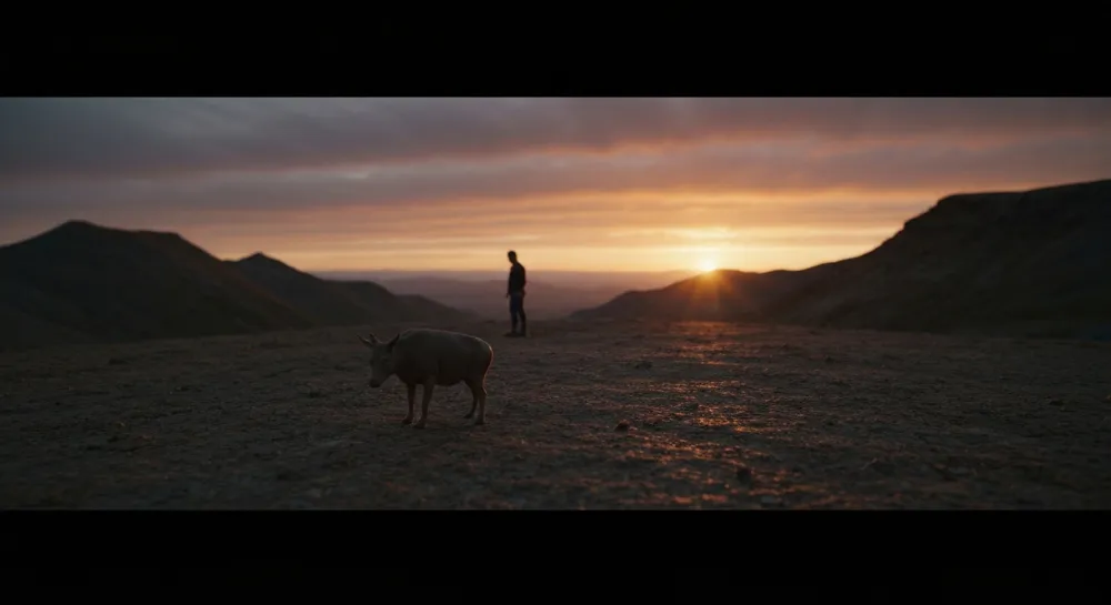 Ein nach unten geneigter Graph mit einem weichen Gradientenhintergrund.