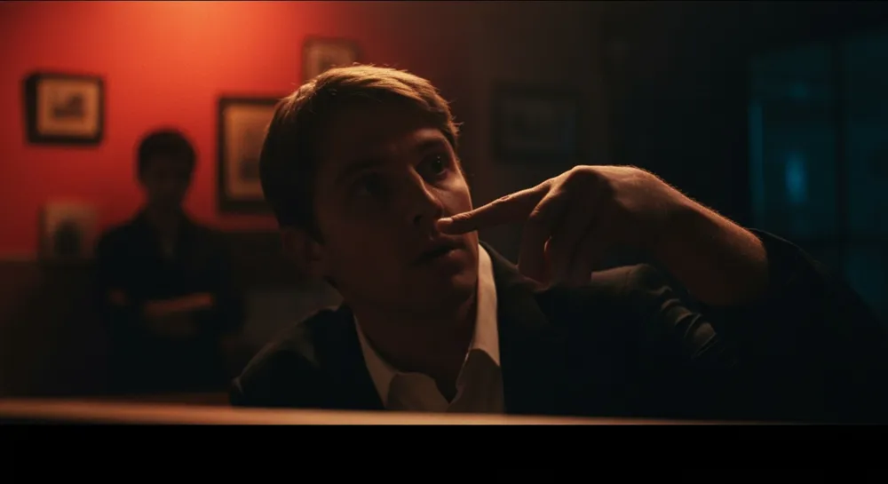 Eine Lupe über verstreuten Nachrichtenartikeln.