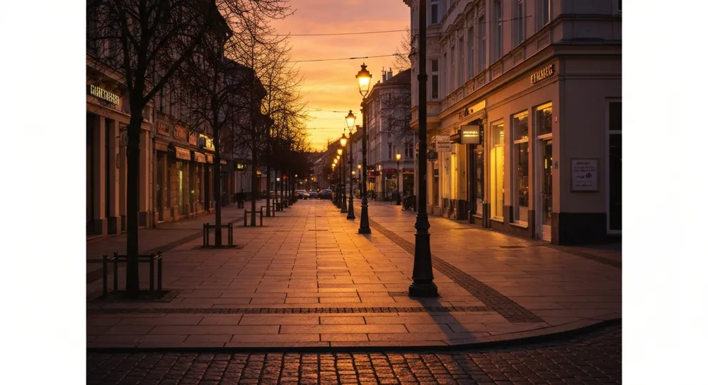 Трубопровод, проходящий через зеленые пейзажи.