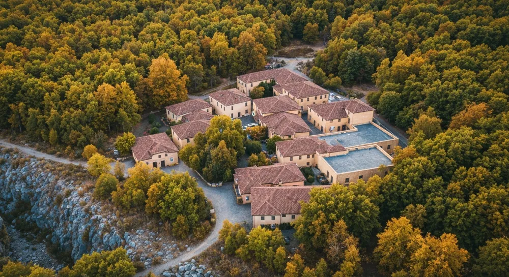 Ein Stromnetz mit schwankenden Energieniveaus.