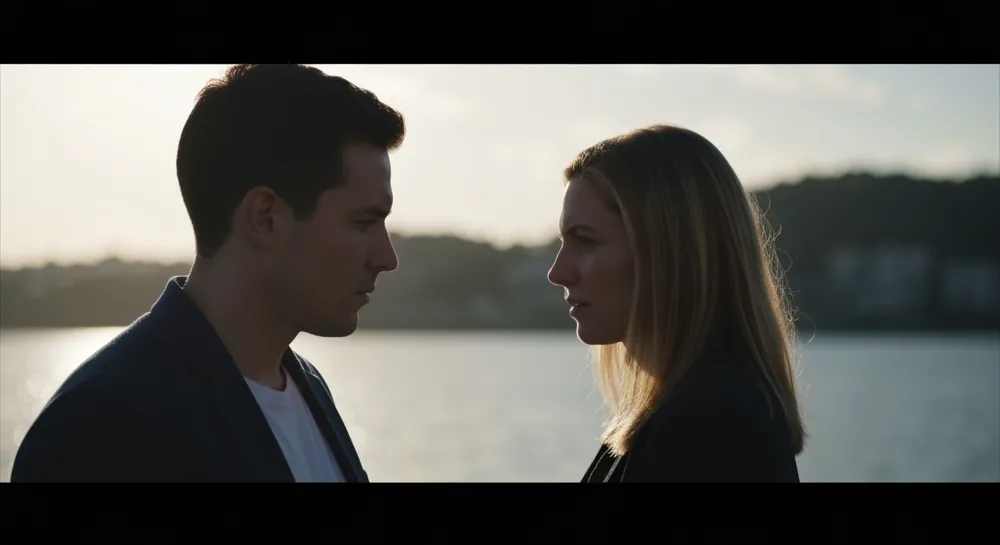 Мощный грузовик на железнодорожных путях среди гор.