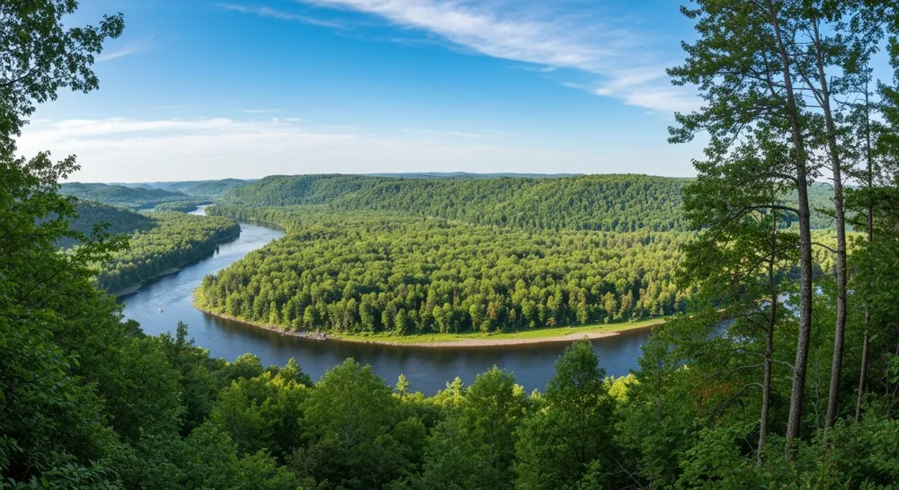 Un ciel étoilé rempli de pulsars avec des vagues de lumière.