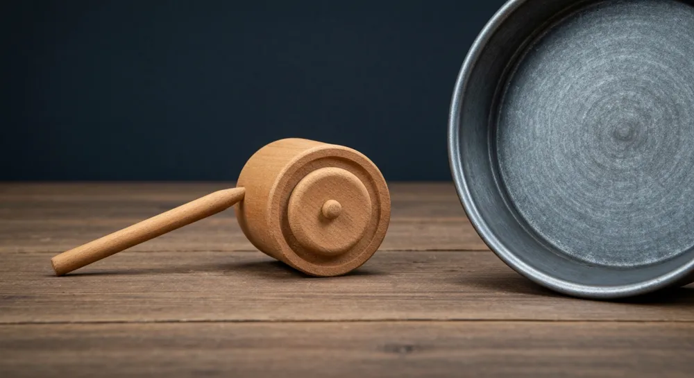 Eine königliche Residenz mit geschlossenen Türen und Barrieren.