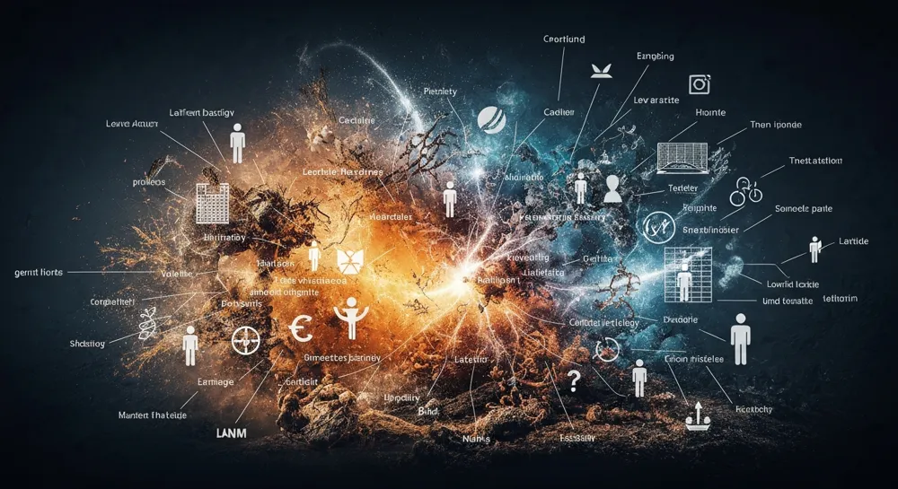 Ein Schild, das die Einheit mit den venezolanischen Farben symbolisiert.