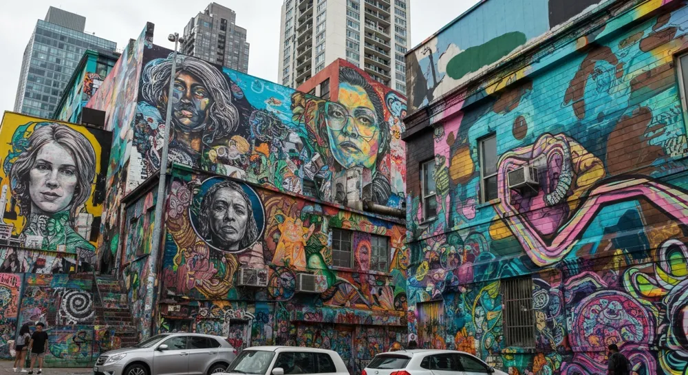 Eine Skyline von Abu Dhabi mit einem Besprechungstisch und Flaggen.