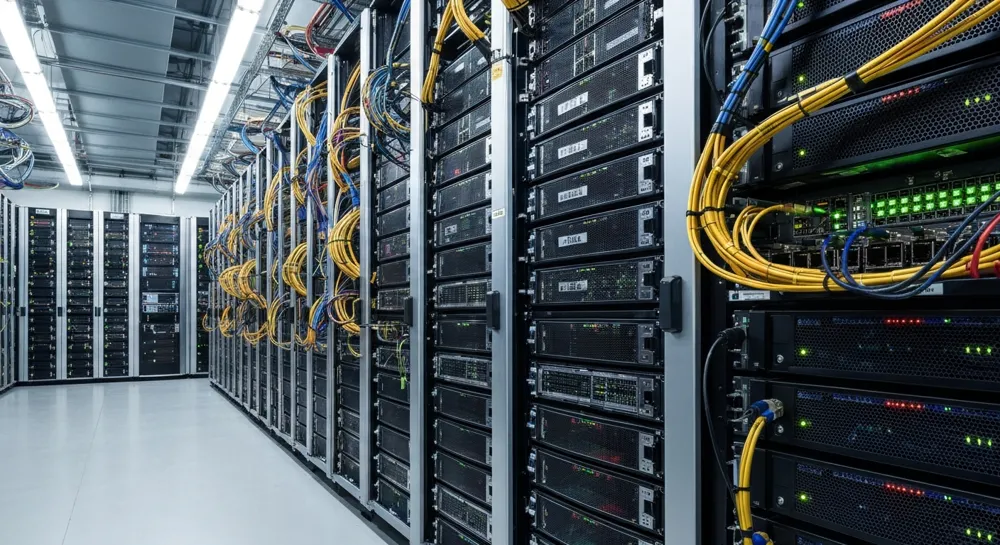 Eine geteilte Landschaft, die doppelte Pfade symbolisiert.