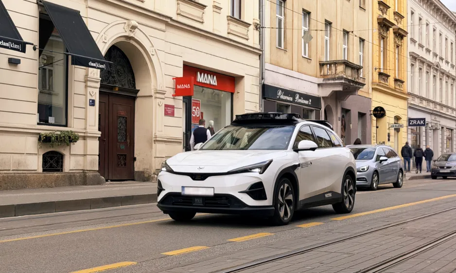 Entreprise chinoise de conduite autonome lance taxi robotisé en Croatie