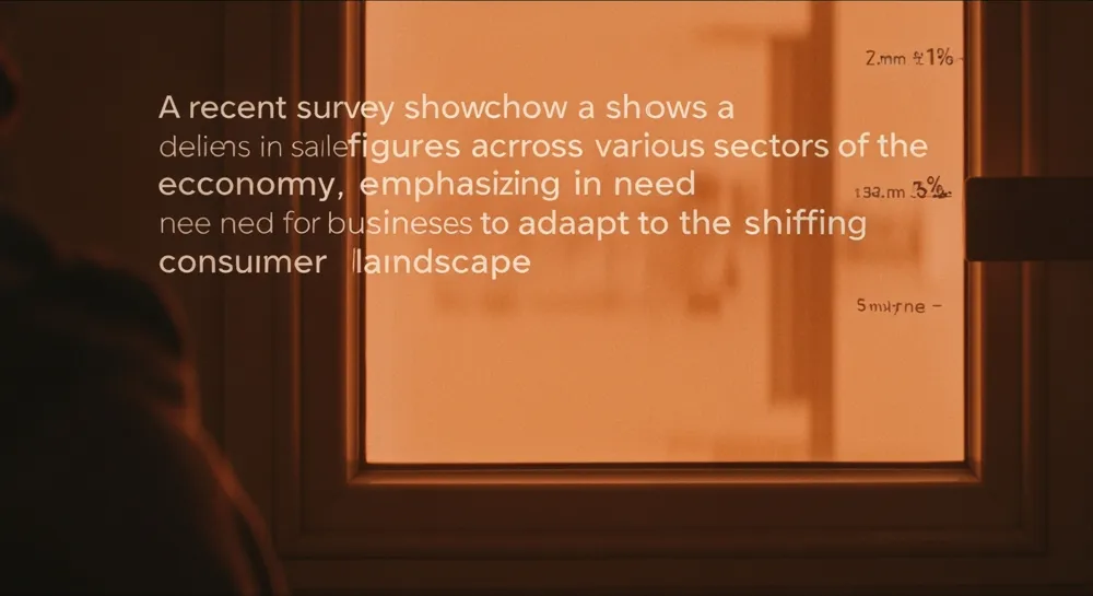 Abstraktes Bild eines ruhigen Klassenzimmers mit leeren Schreibtischen, gedämpfte Farben.