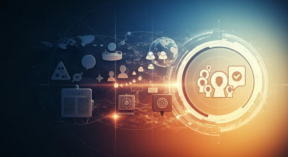 Abstract layers with shifting colors and textures.