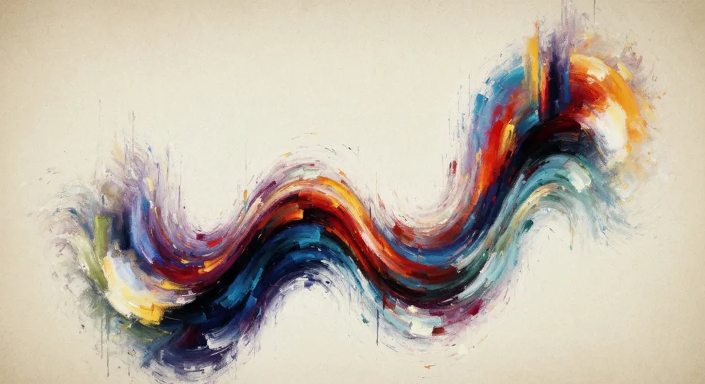 Abstract representation of a booming tech landscape.