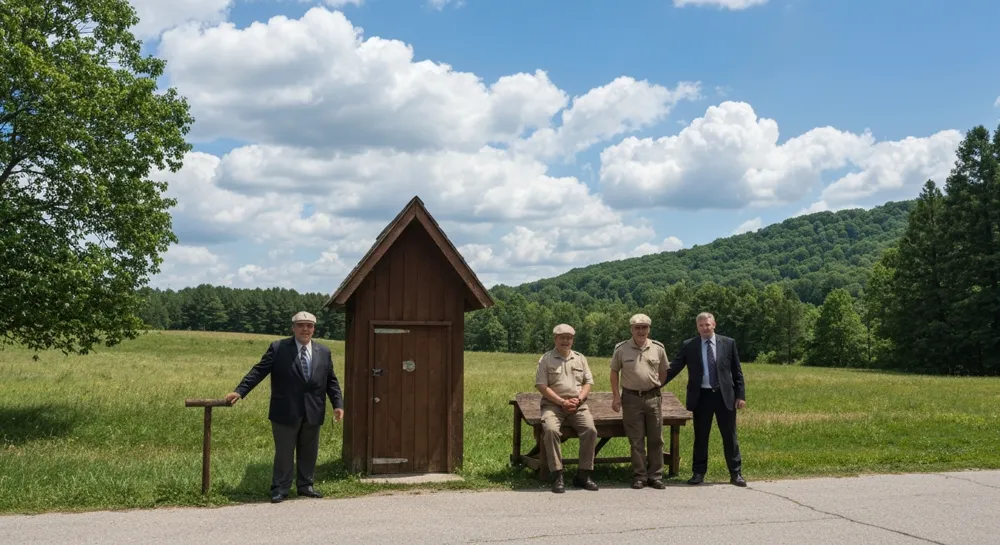 Абстрактное изображение сканера с эффектами ударной волны.