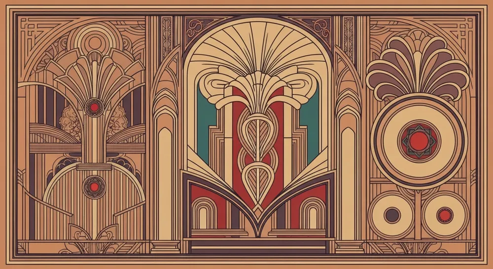 Representación abstracta de modelos de IA con elementos tecnológicos.