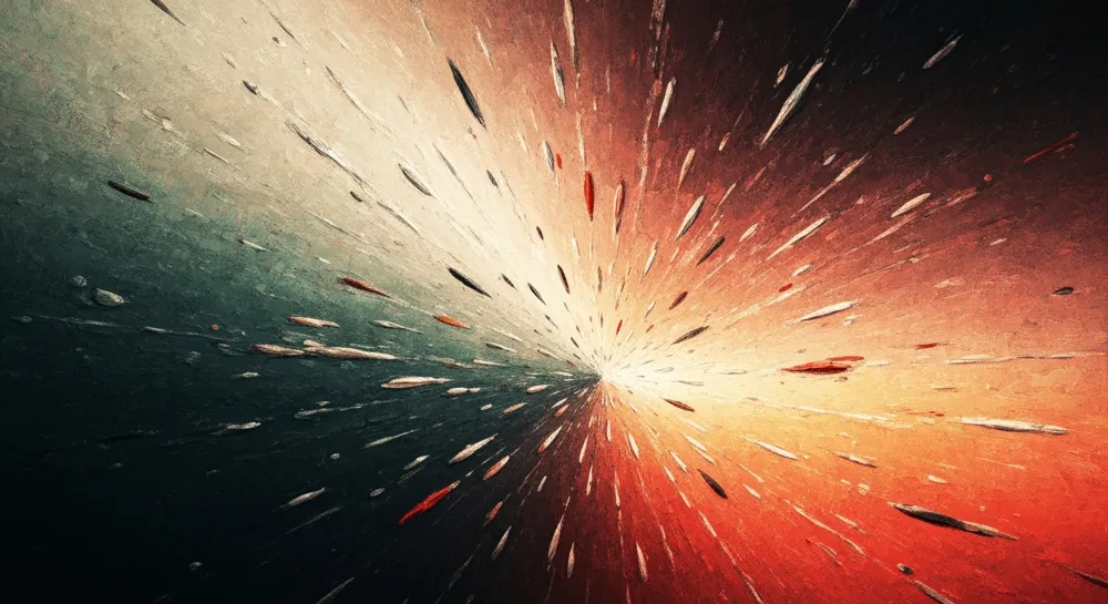 «Абстрактное представление раковых клеток и исследований».