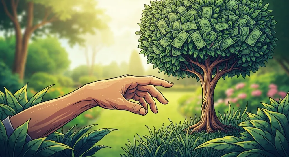 Абстрактное представление корпоративных структур и рисков.