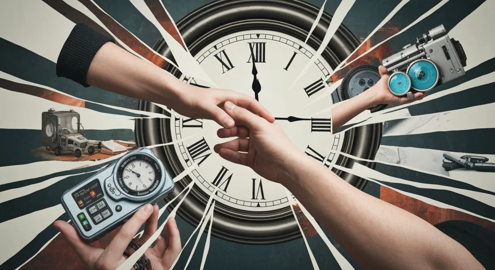 Абстрактное представление финансового роста и рисков.