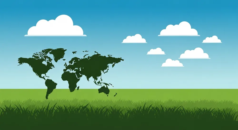 Абстрактное представление колебаний финансов и роста.