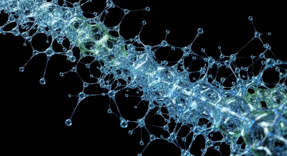 Абстрактное представление колеблющихся трендов акций.