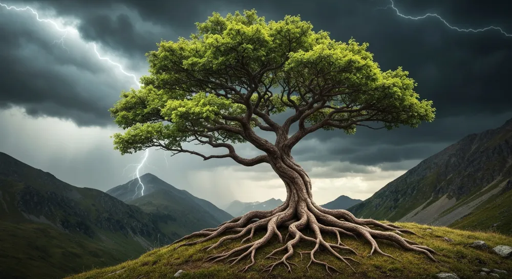 Représentation abstraite des médicaments, des opportunités, des risques.