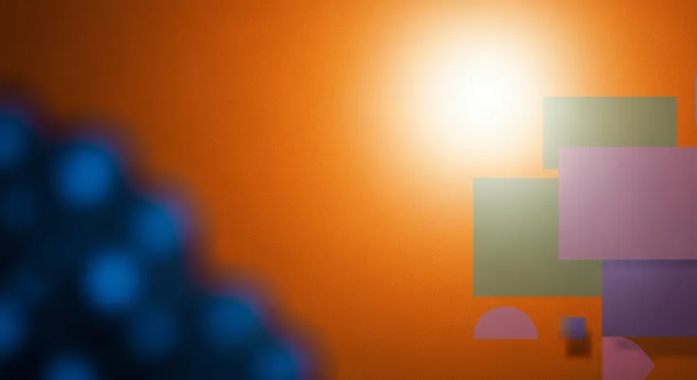 Abstrakte Darstellung von Börsentrends.