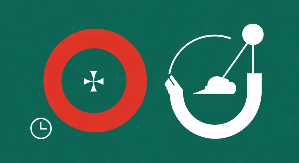 Abstrakte Darstellung von Sonnenflecken und Magnetlinien.