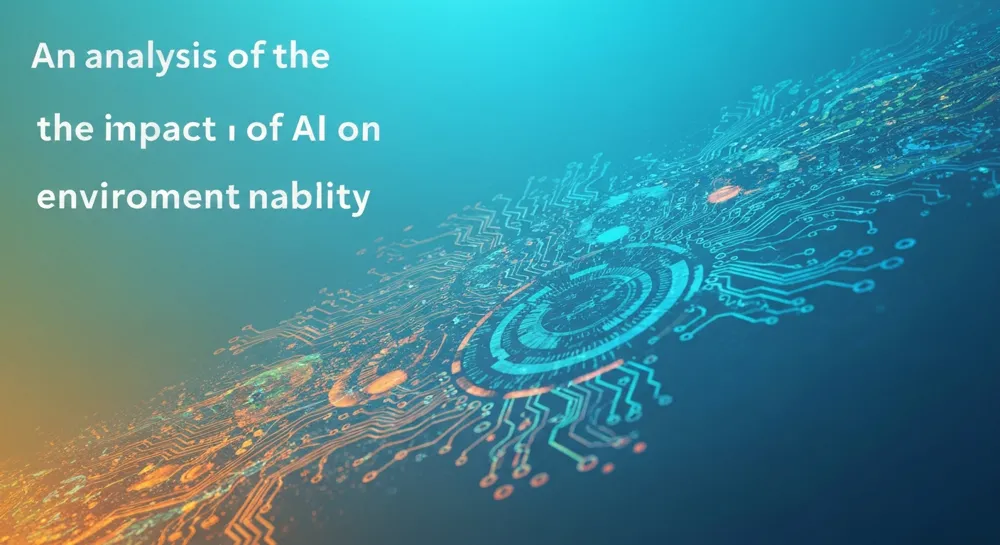 Représentation abstraite de la technologie de l'IA en Inde.