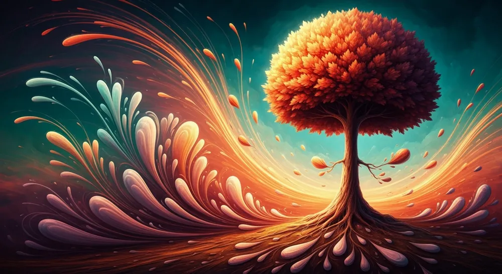 Representación abstracta de la maquinaria de construcción de túneles y las capas de suelo.