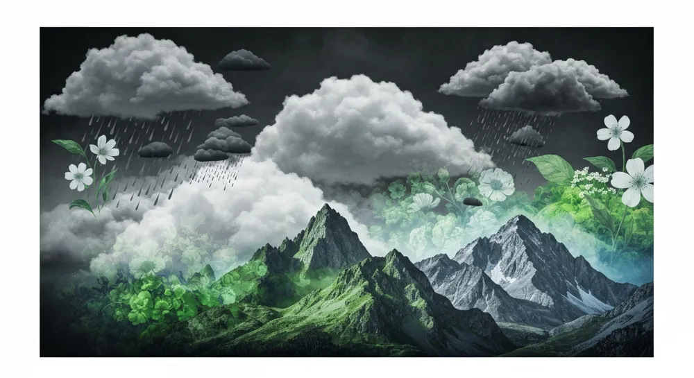 Abstract representation of optical grating patterns.